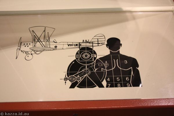 The diagram of a Flying Doctors plane, pedal generator and Where Does it Hurt chart used on the Australian $20 note