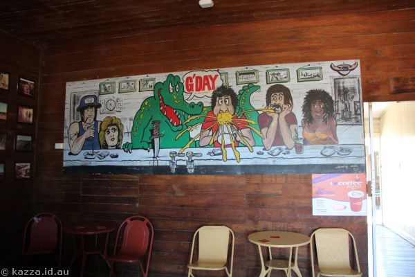 Interior of the Walkabout Creek Hotel