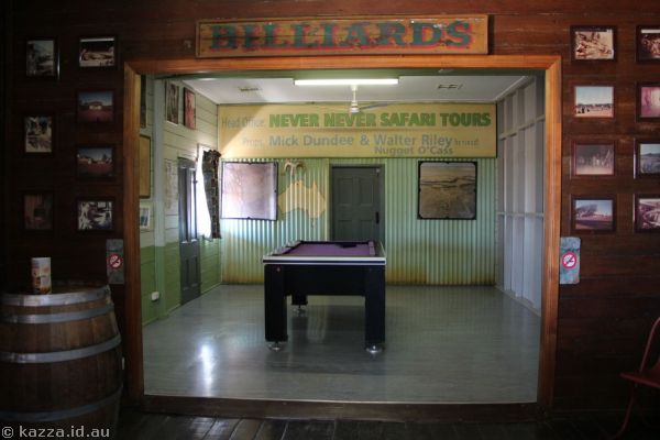 Interior of the Walkabout Creek Hotel