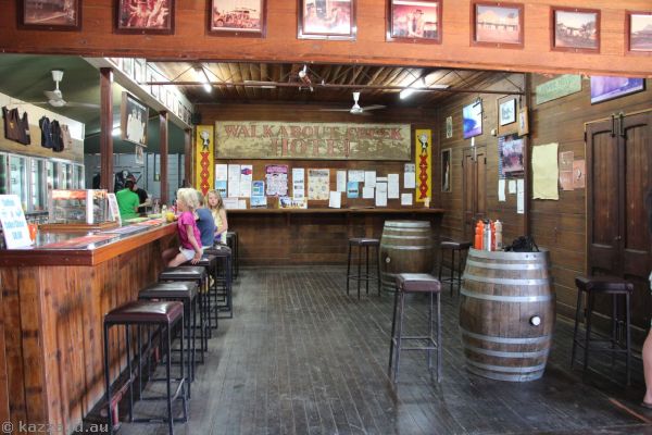 Interior of the Walkabout Creek Hotel