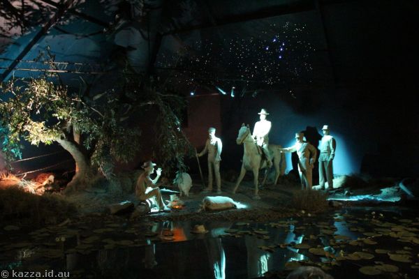 Waltzing Matilda sound and light show