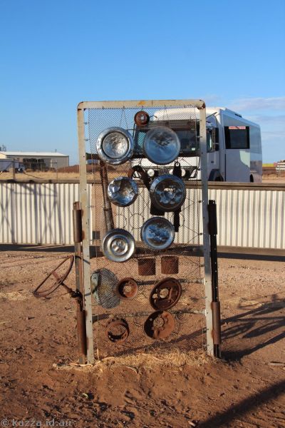 Percussion objects at the Musical Fence