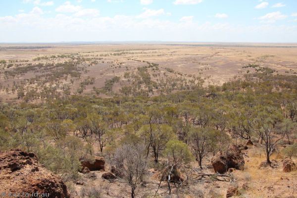 Countryside outside the Fossil Preparation Laboratory