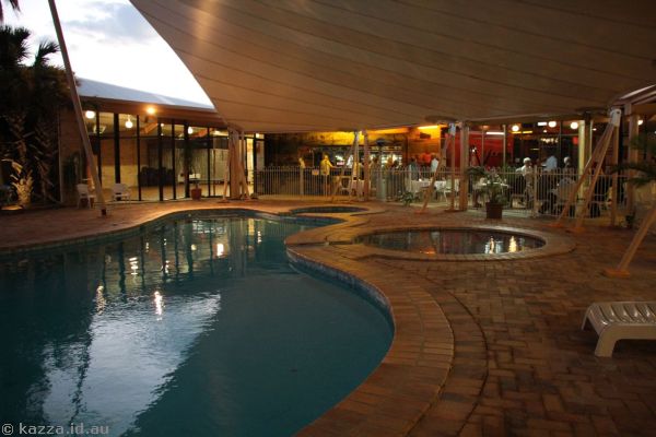 Pool at the motor inn
