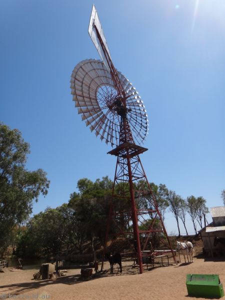 Windmill at the Australian Stockman's Hall of Fame