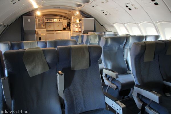 Upper deck of the 747