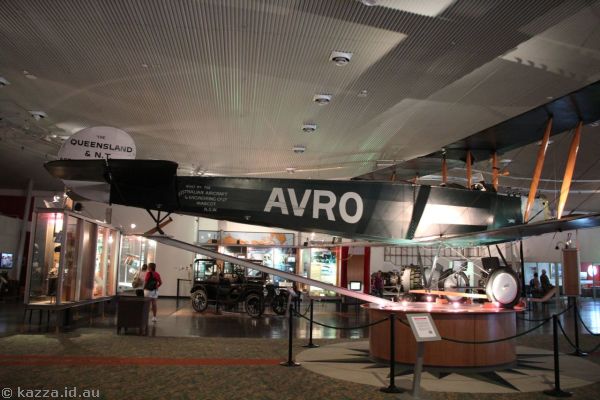 Replica of AVRO 504K - Qantas' first aircraft