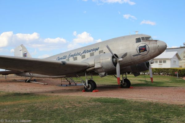 Qantas Douglas DC-3 VH-EAP at Longreach