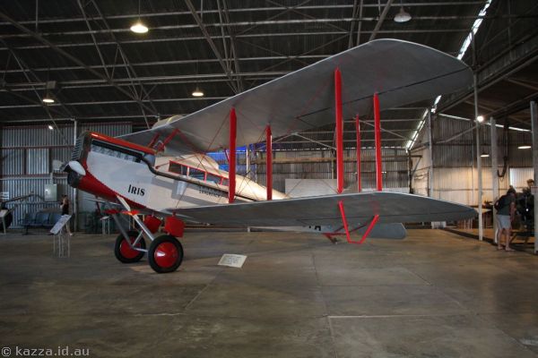 DH50 VH-UFA Iris at Longreach