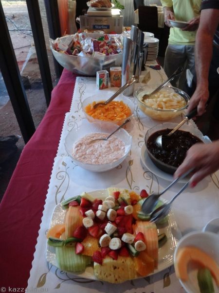 Breakfast buffet