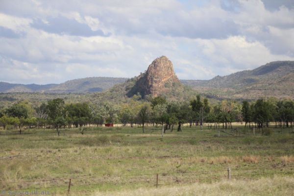 Rocky outcrop near Springsure