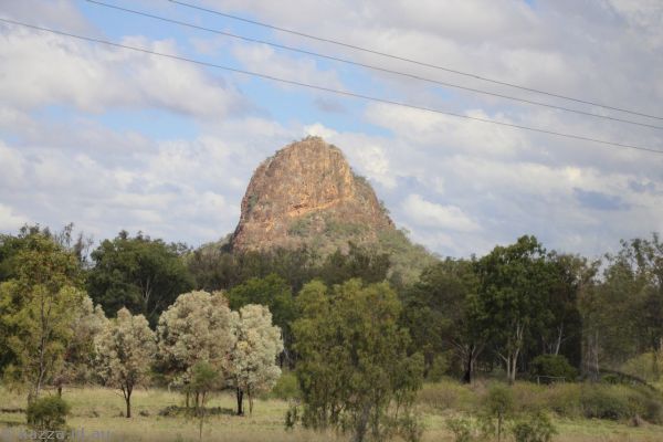 Rocky outcrop near Springsure