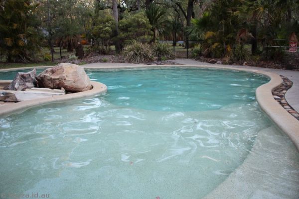 Pool at the lodge