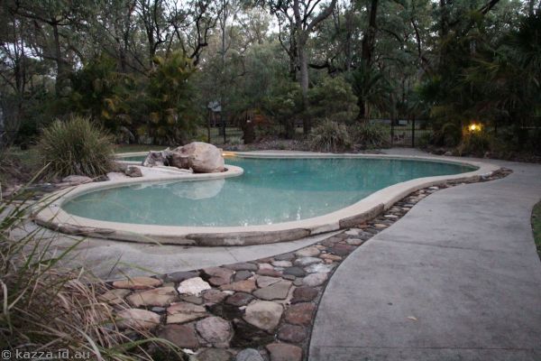 Pool at the lodge