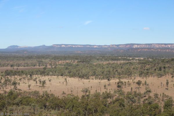 View towards Moolayember Gorge