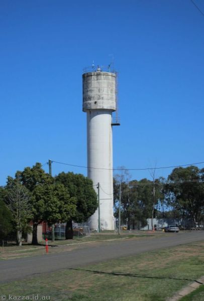 Injune water tower