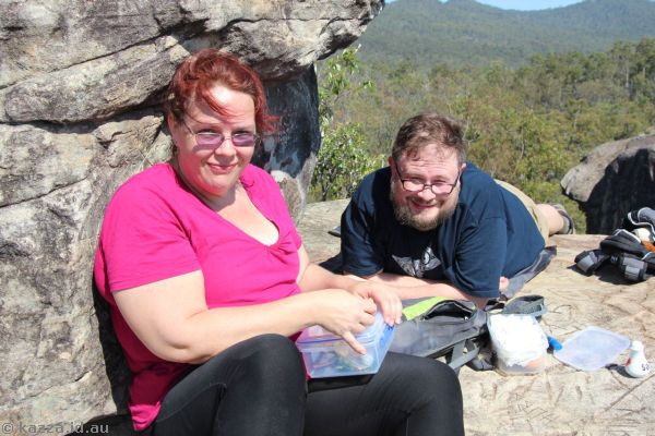 Chay and Stu at White Rock