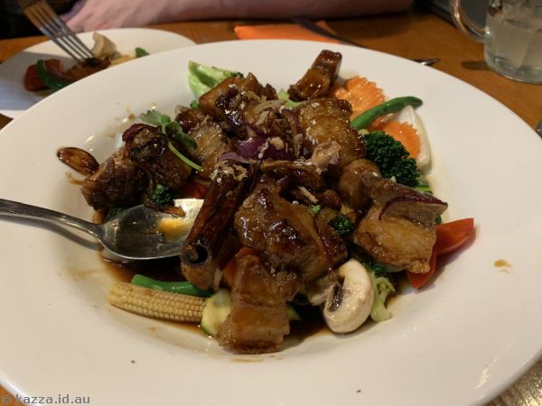 Our dinner at Kinnaree Thai