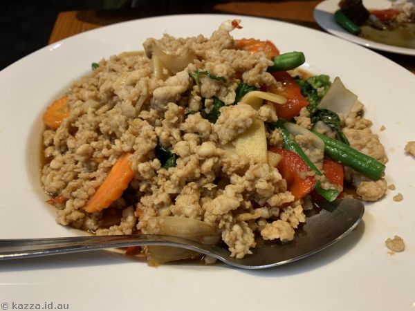 Our dinner at Kinnaree Thai