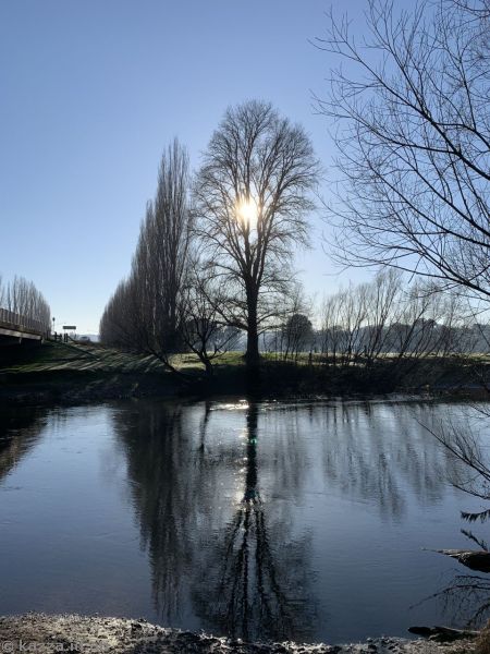 Sunrise over the Tumut River