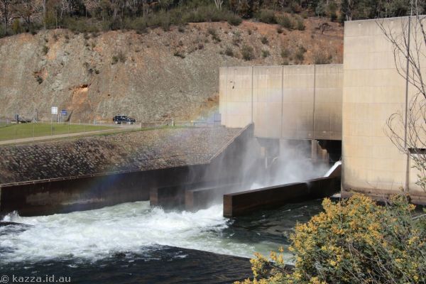 Outlet from Blowering Power Station