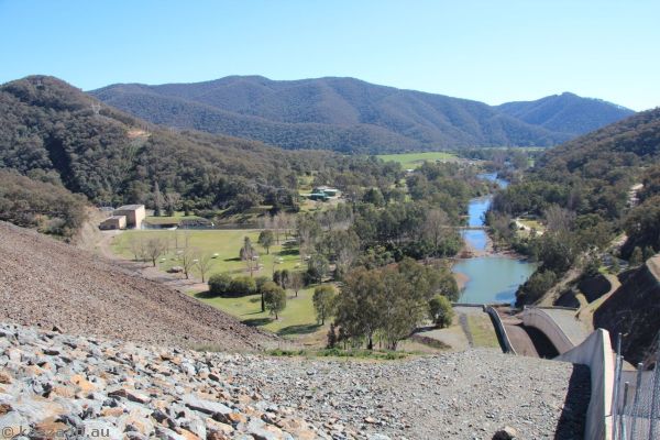 View from Blowering Dam