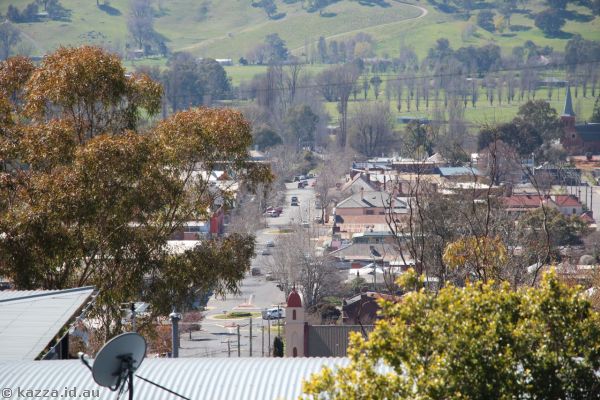 Tumut from Tumut Lookout