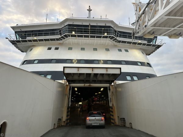 Boarding the Spirit of Tasmania I