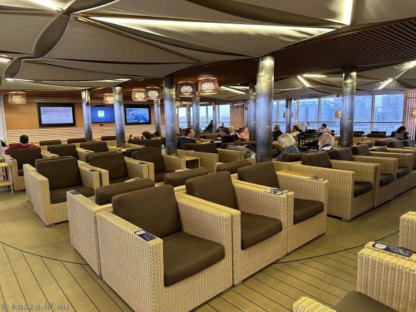 Lounge area on the Spirit of Tasmania I