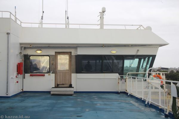 Bridge on Spirit of Tasmania I