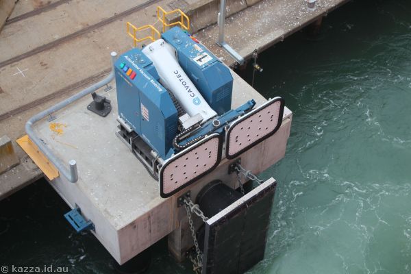 The terminal at Geelong has vacuum mooring machines