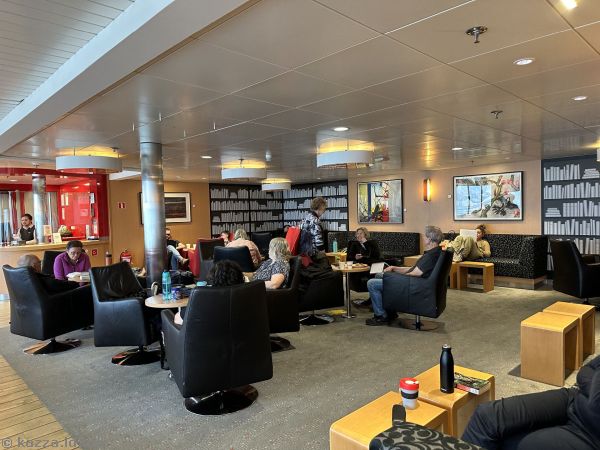 Reading room on Spirit of Tasmania I