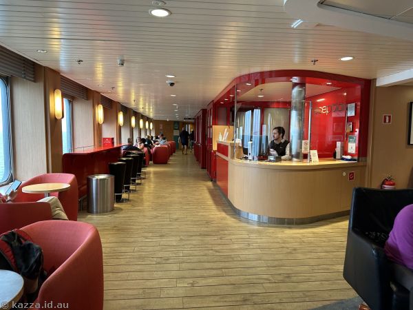 Lounge area on the Spirit of Tasmania I