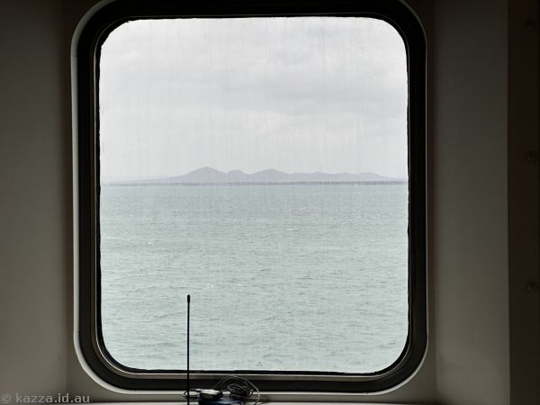 View northwest from our cabin