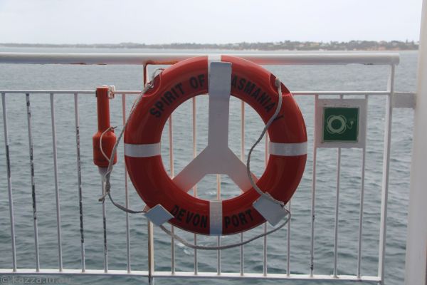 Spirit of Tasmania I life ring
