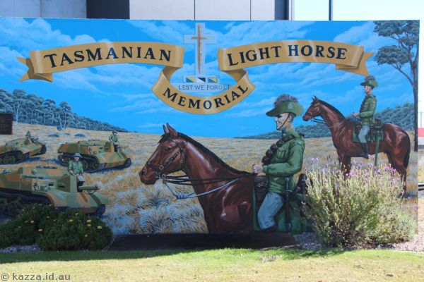 Tasmanian Light Horse Memorial at Light Horse Park