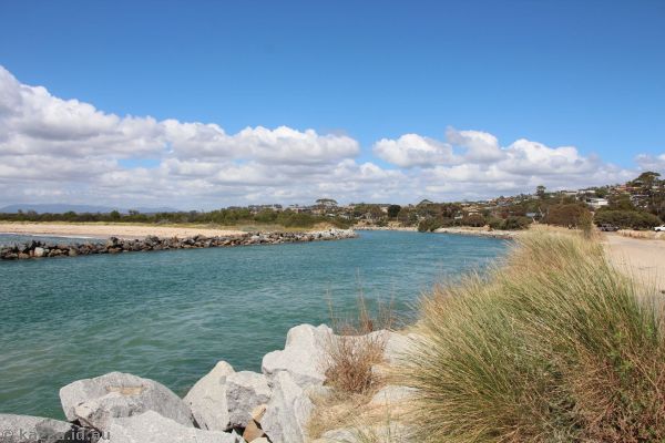 Entrance channel at Trent Water