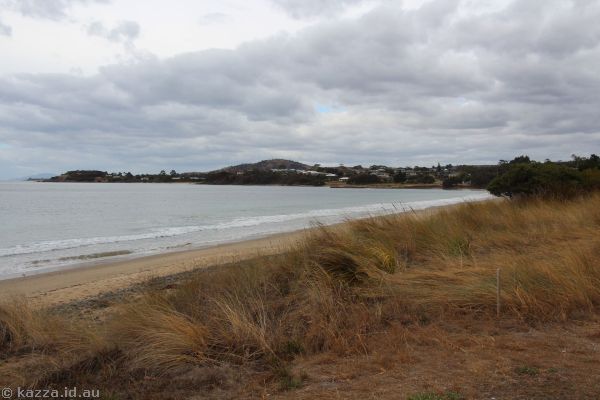 Beach at eastern Swansea