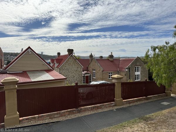 52 King Street Bellerive - originally a school, and my Mum stayed here when it was a Youth Hostel