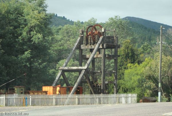 Old mine head