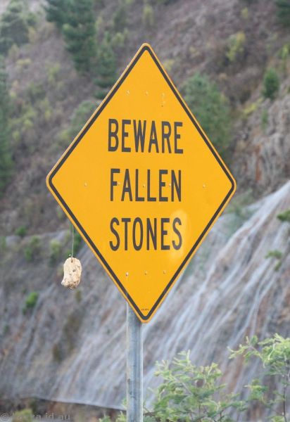 Beware fallen stones.  Not as good as Hanging Rock Road!