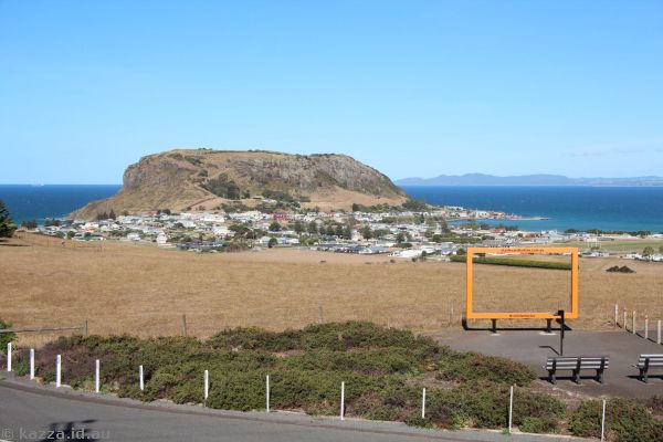 View of Stanley from Jimmy Lane Memorial Lookout