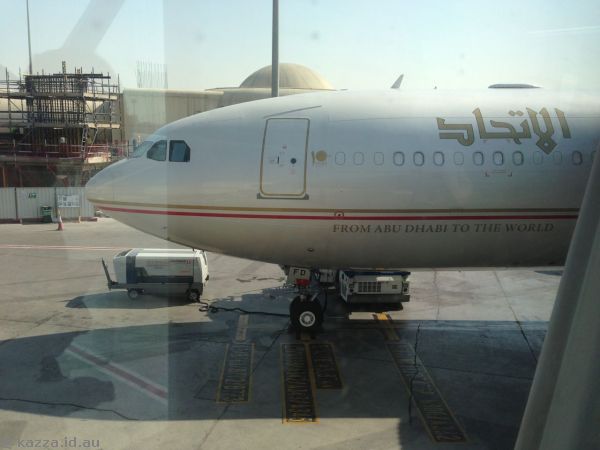 Etihad Airbus A330 A6-AFD at Abu Dhabi Airport