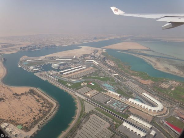 Abu Dhabi's Formula 1 track