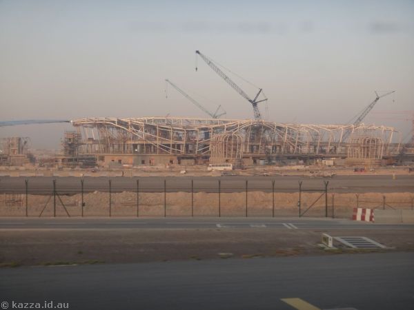 New terminal at Abu Dhabi under construction