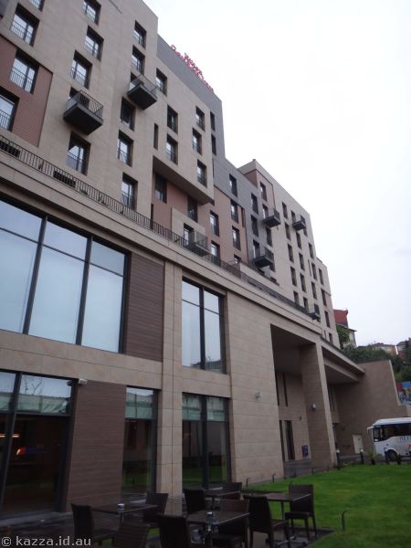 Exterior of the hotel