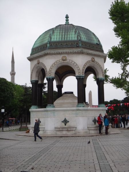 German Fountain (Alman ÇeÅŸmesi) near the Blue Mosque