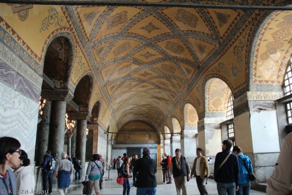 Hall in Hagia Sophia