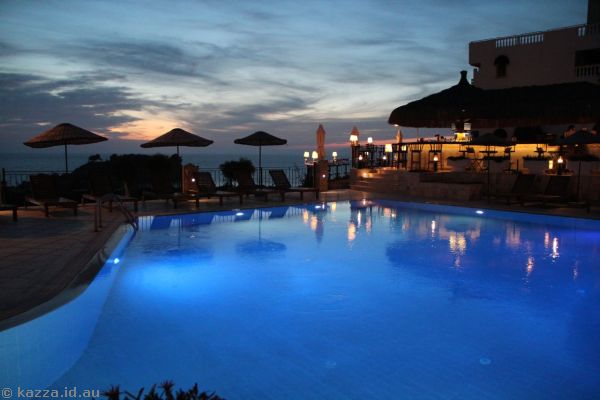 Pool by night