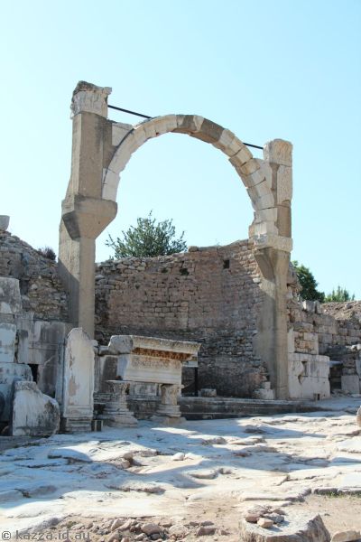 Restored arch in Ephesus